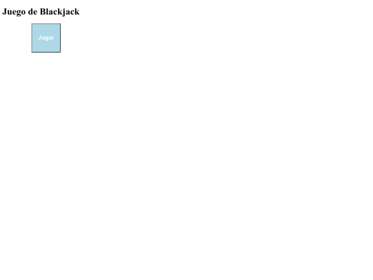 JuegoBlackJack screenshot