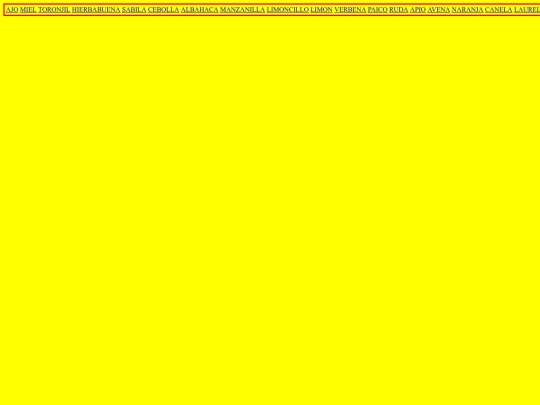 menu screenshot