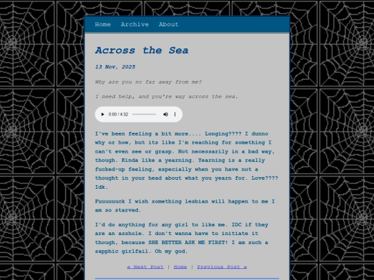 lycosa's-web/posts/2025-11-13-Across-the-Sea screenshot