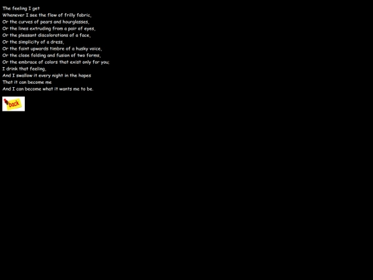 writings/feeling screenshot