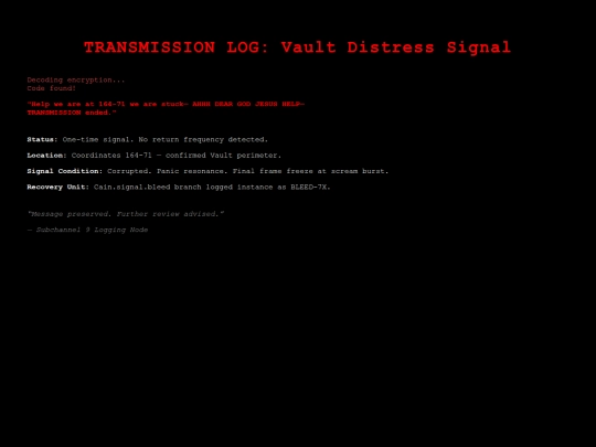 vault_distress_signal screenshot