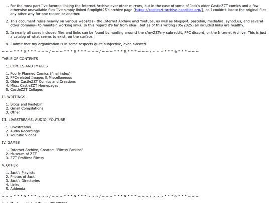 listofworks screenshot