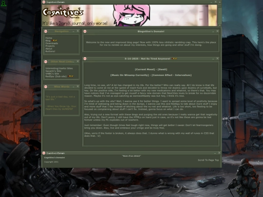 blog screenshot