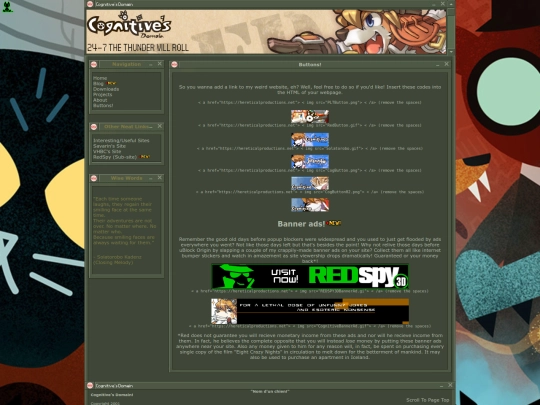 buttons screenshot