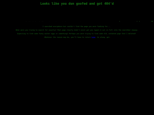 not_found screenshot