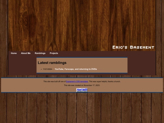 bloghome screenshot
