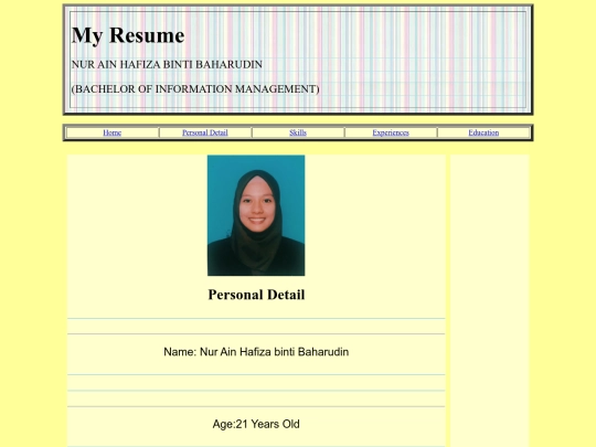 profile screenshot