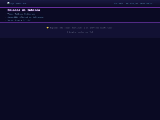Proyectos/enlaces screenshot