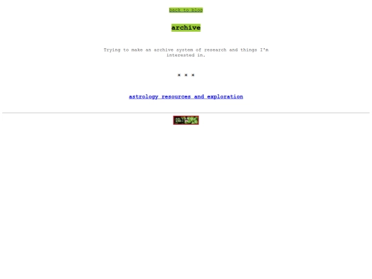 archive screenshot