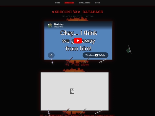recon_episodes screenshot
