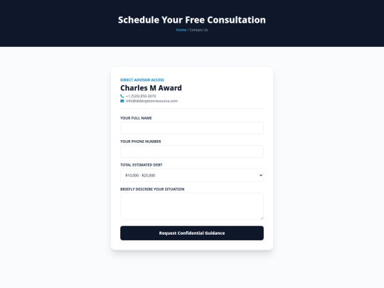 contact screenshot