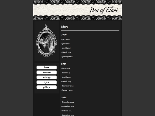 writings screenshot