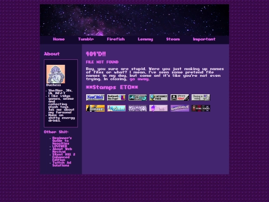 not_found screenshot