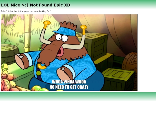 not_found screenshot