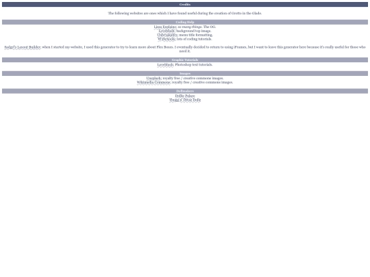 Site/credits screenshot