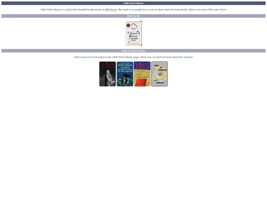 Webmistress/littlepixellibrary screenshot