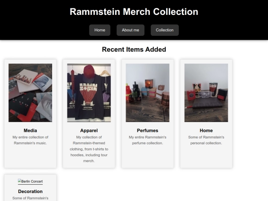 collection screenshot