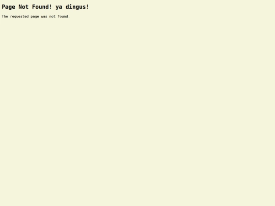 not_found screenshot
