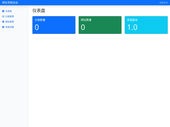 admin screenshot