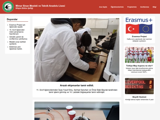 site screenshot