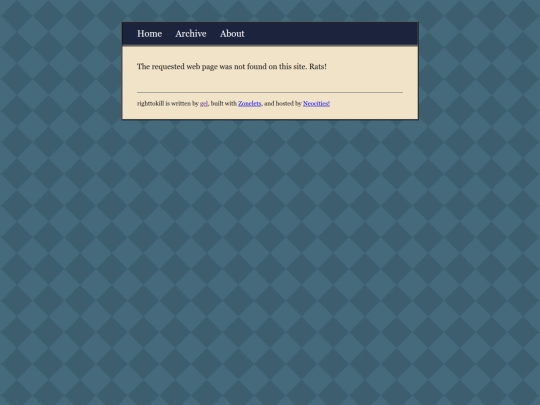 not_found screenshot