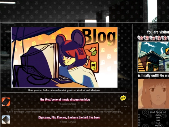 blog screenshot