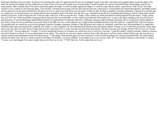 writing/father screenshot