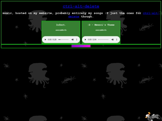 music/ctrl-alt-delete screenshot