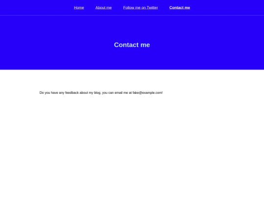 contact screenshot
