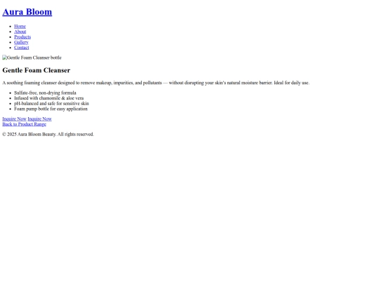 productcleanser screenshot