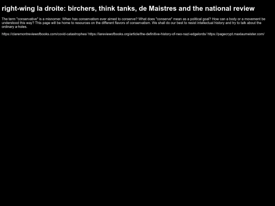 conservatism screenshot