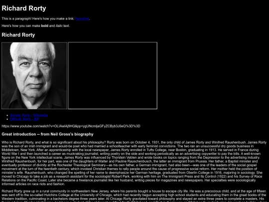 pragmatism screenshot