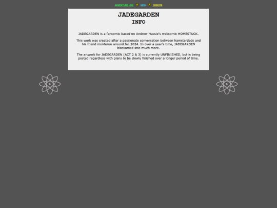 info screenshot