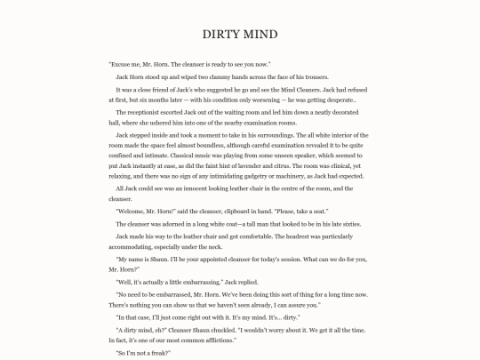 dirtymind screenshot