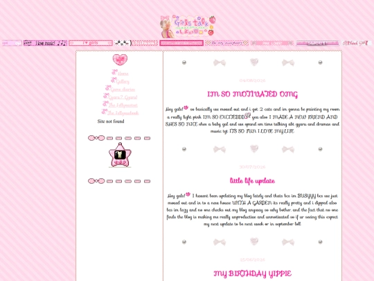 diary screenshot