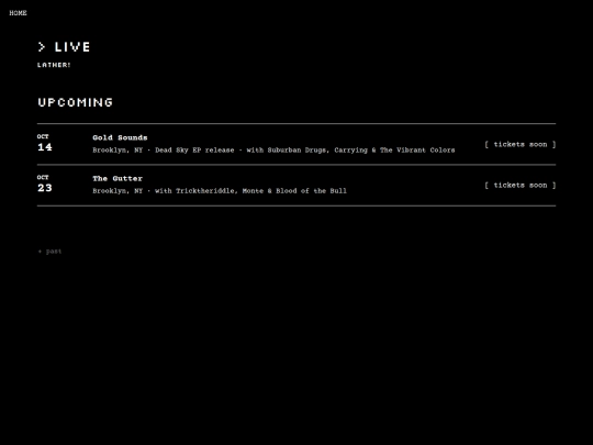 live screenshot
