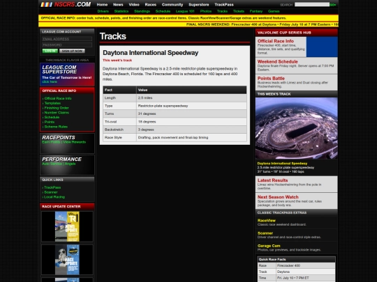 tracks screenshot