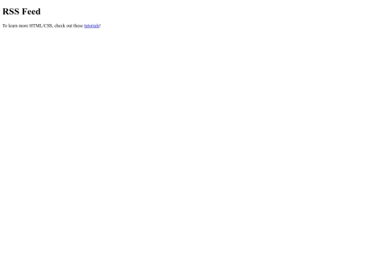rss screenshot