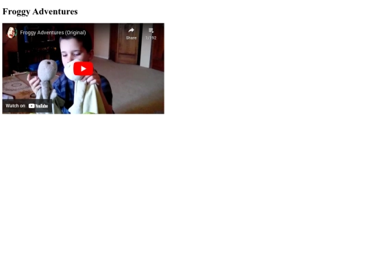 videos screenshot