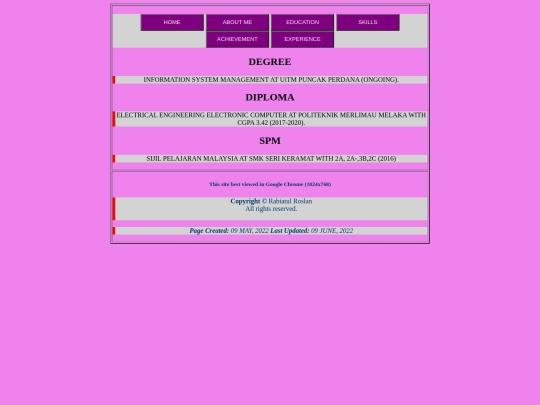 EDUCATION screenshot