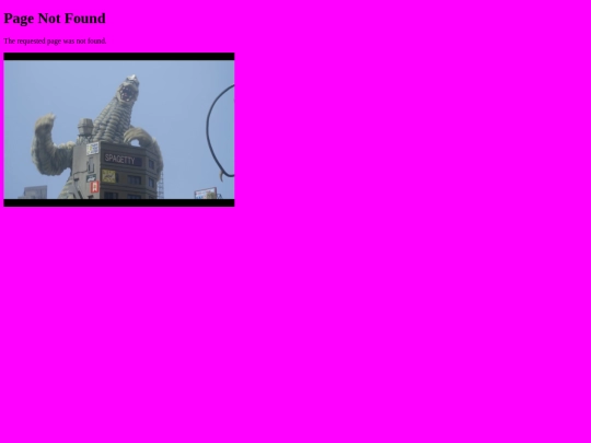 not_found screenshot