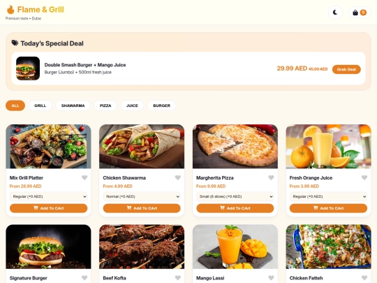 Flame & Grill screenshot