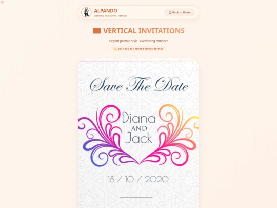 weddininginvitationvirtucal screenshot