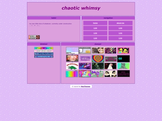 neothemes 2 column screenshot