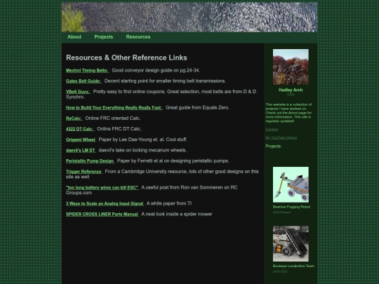 resources screenshot