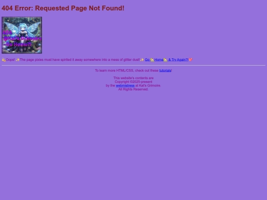 not_found screenshot