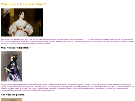 Adalovelace screenshot