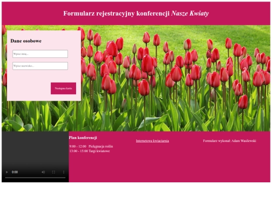 rejestracja screenshot