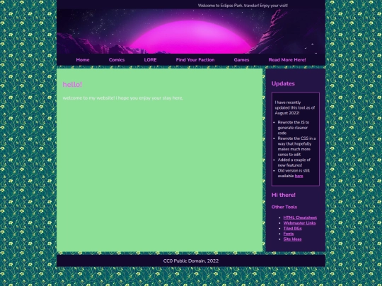 index screenshot