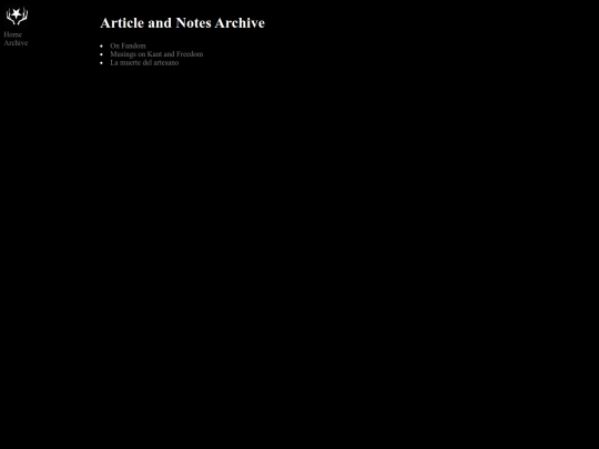 archive screenshot